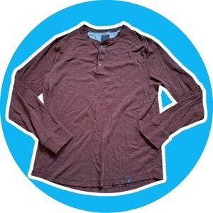 Denver Hayes // Henley Shirt // Long Sleeve Waffle Shirt // Men’s